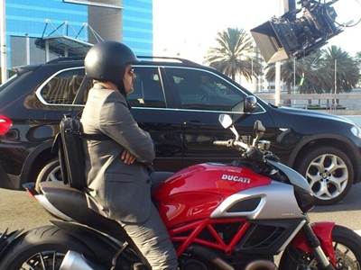 Ajith - Vishnuvardhan film shooting spot at Dubai